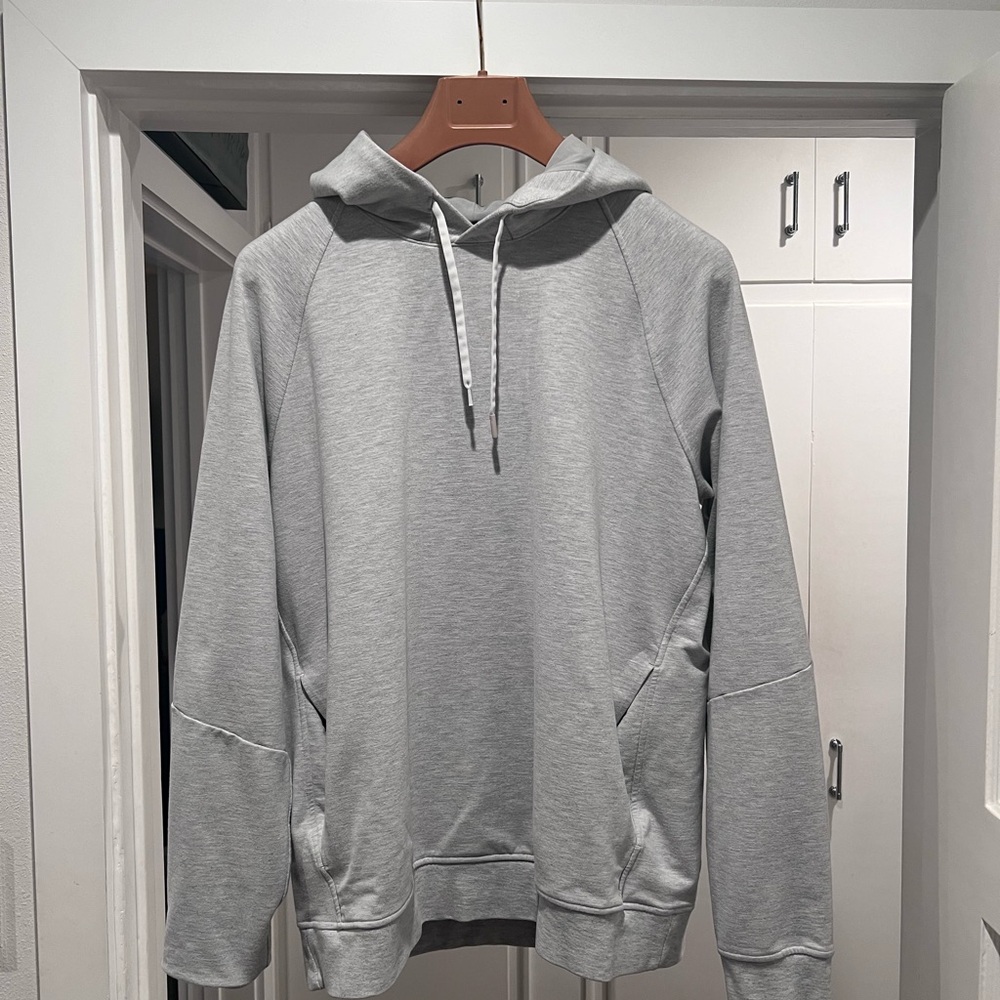 Lululemon Athletica Light Gray Hoodie